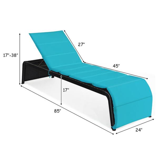 raised height sun lounger