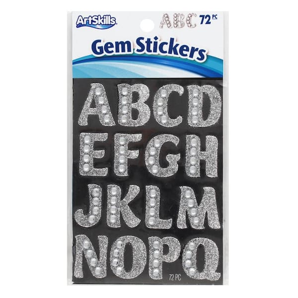 Letters waterproof stickers, blue, ABC stickers, individual letter  stickers, alphabet, name stickers
