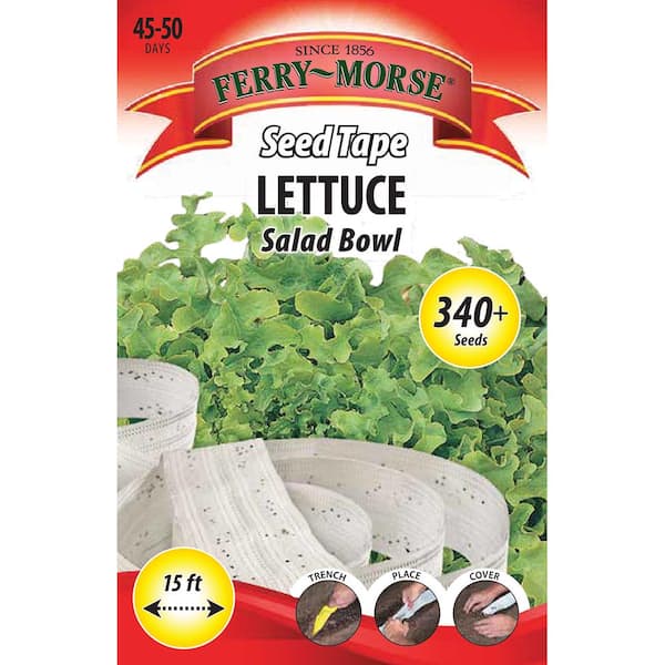 Ferry-Morse Lettuce Salad Bowl Seed Tape