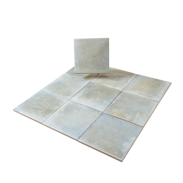 Apollo Tile Zahara 6 in. x 6 in. Matte Coastal Mist Porcelain