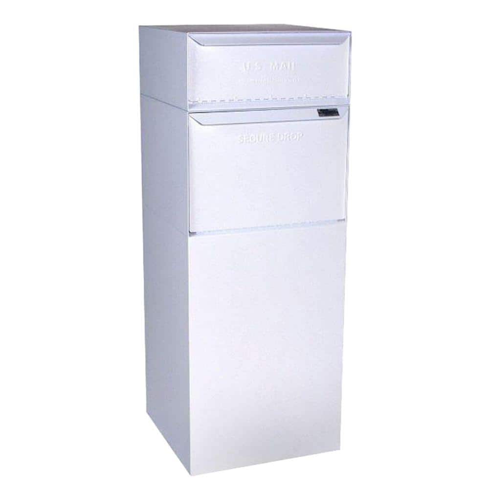 Full Service Vault Mailbox with Mail and Package Delivery in White price history on PriceWatchPro