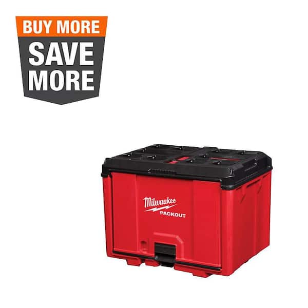 Packout 19.5 in. W x 14.7 in. H x 14.5 in. D Cabinet in Red (1-Piece)