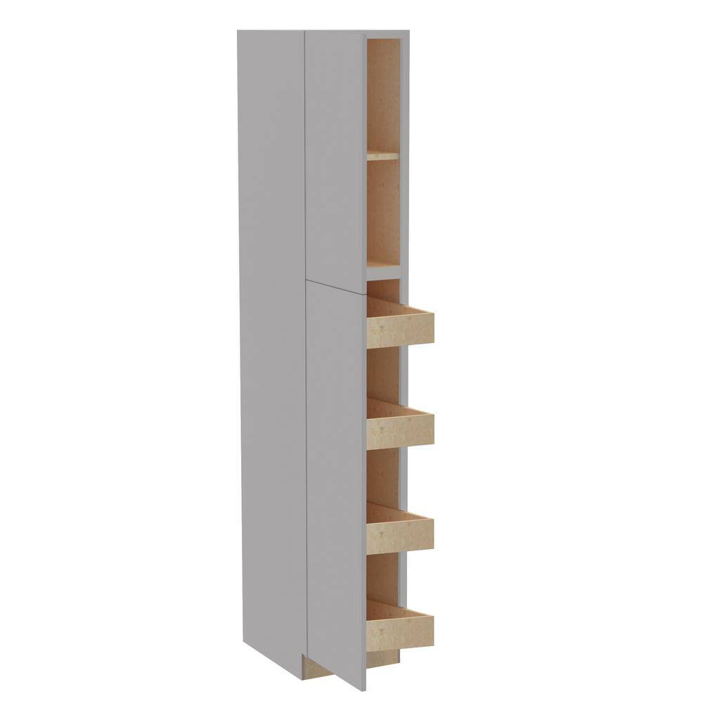 Hargrove 18 in. W x 24 in. D x 90 in. H Assembled Plywood Pantry Kitchen Ca