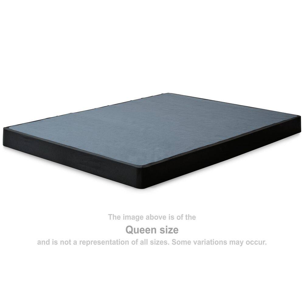 Ashley Contemporary Black Metal Low Profile King Foundation