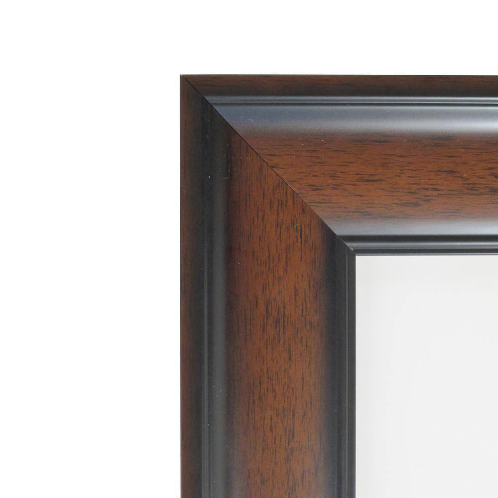 Cyprus Walnut Wood Framed Corkboard with Natural Cork