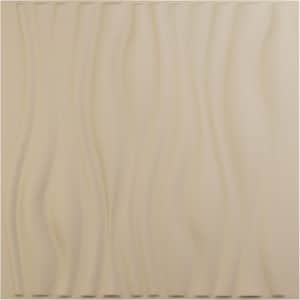 19-5/8-in W x 19-5/8-in H Leandros EnduraWall Decorative 3D Wall Panel Smokey Beige