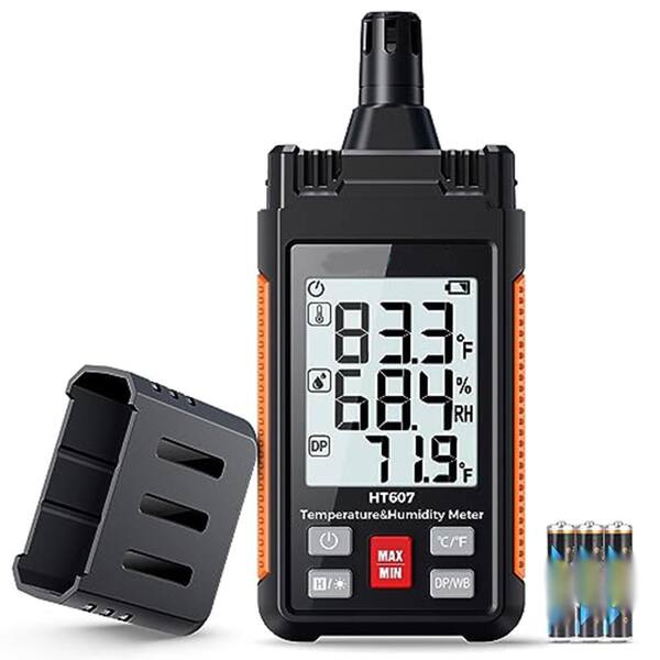 thumbnail image 2 of Mini Digital LCD Thermometer Hygrometer – Indoor Temperature & Humidity Meter (Battery Powered) 2 of 3