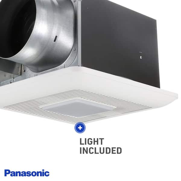 WhisperCeiling DC with LED light, Pick-A-Flow 110, 130 or 150 CFM Ceiling,  Large Room, ENERGY STAR Bath Exhaust Fan