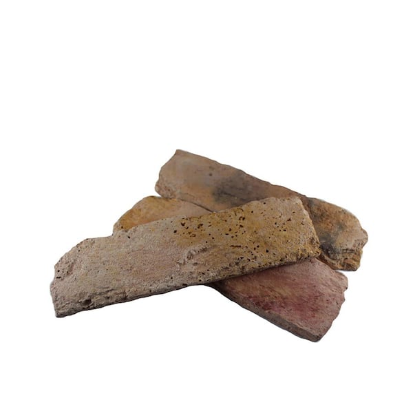 Old Chicago Buff 8.20 in. x 2.50 in. Thin Brick 10.76 sq. ft. Flats Manufactured Stone Siding