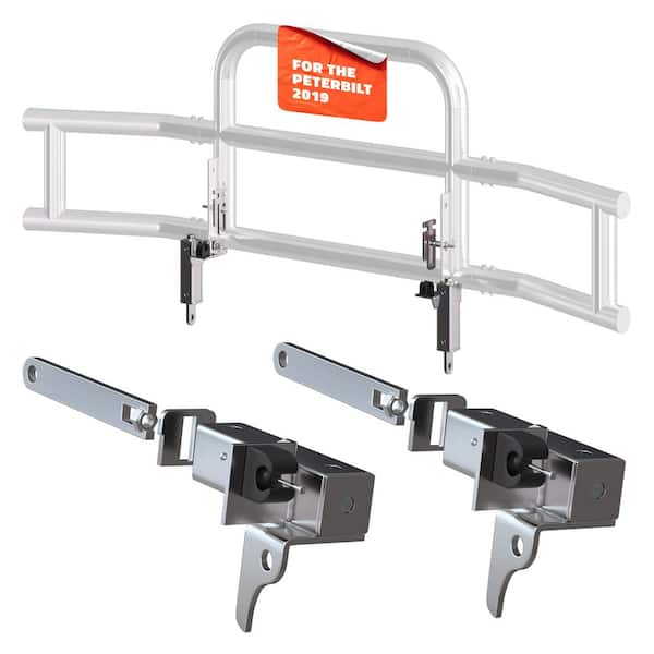 Folding Front Bumper Guard Brackets for Peterbilt 386/587 2019 (Brackets ONLY)