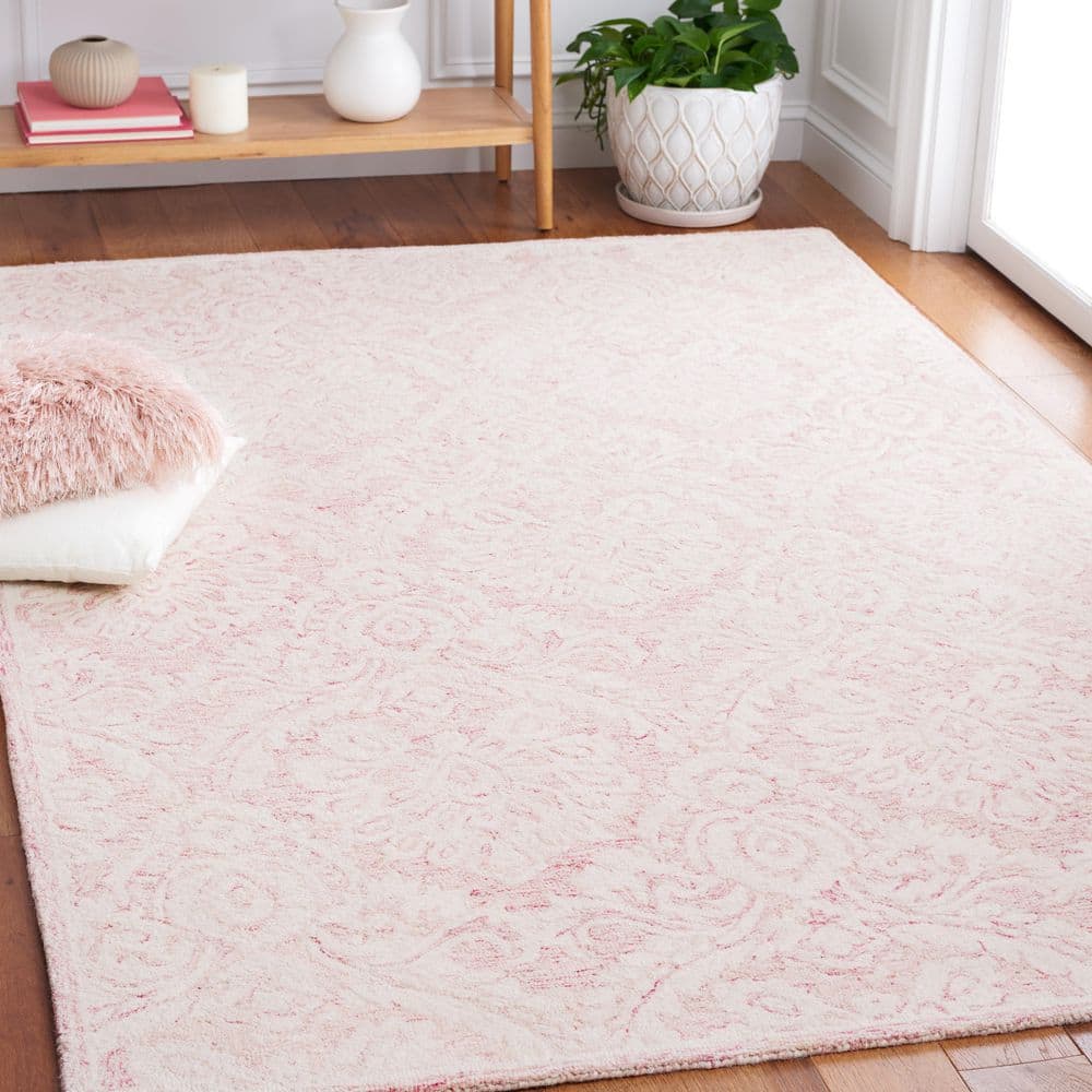 Blossom 5 X 8 Pink/Ivory Oriental Area Rug price history on PriceWatchPro