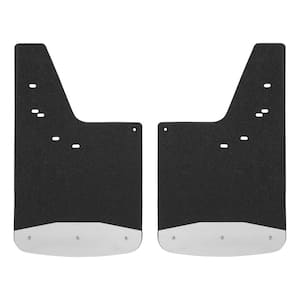 Front or Rear 12" x 20" Textured Rubber Mud Guards, Select F-150, Mark LT