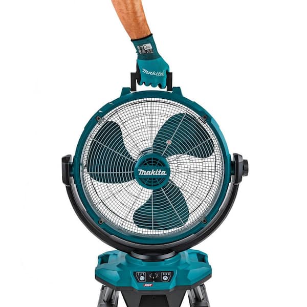 Makita XGT 扇風機 持ち運び可能 Makita 40V max XGT/18V LXT Cordless/Corded 17-3/4
