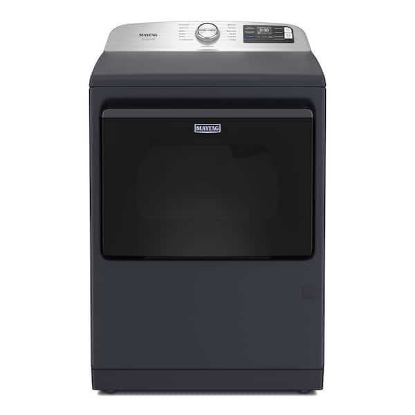 7.4 cu. ft vented Top Load Gas Dryer in Midnight Steel with Pet Pro Option