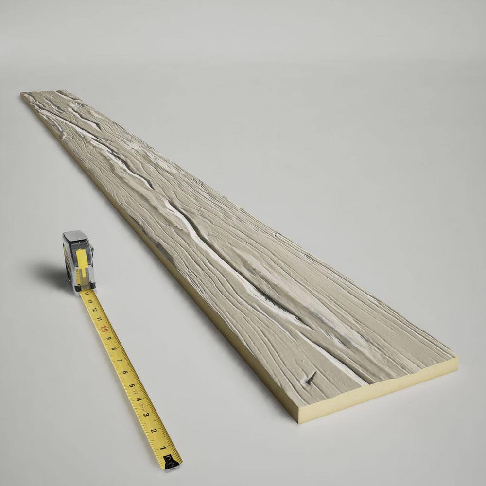 Driftwood Faux Wood Beam Plank 4" x 72"