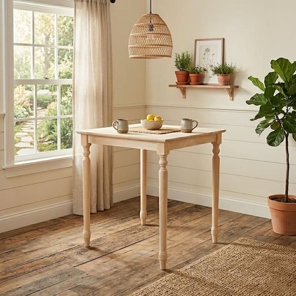 Unfinished Pub/Bar Table