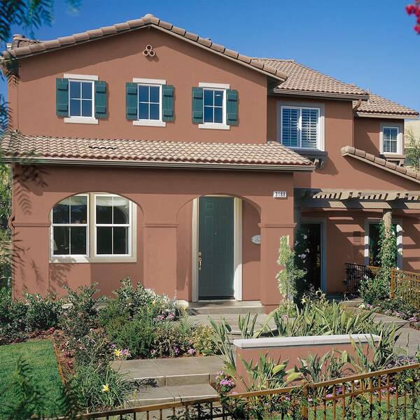 earth tone house exterior