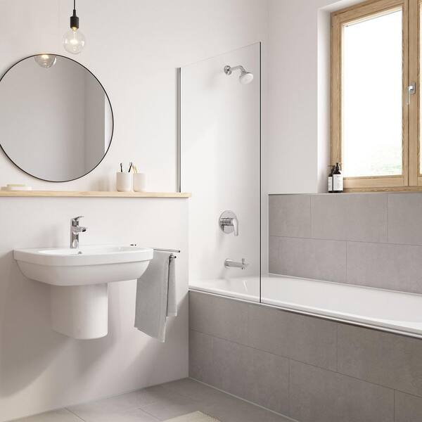 GROHE Eurosmart 1-Handle Pressure Balance Valve Trim Kit in  