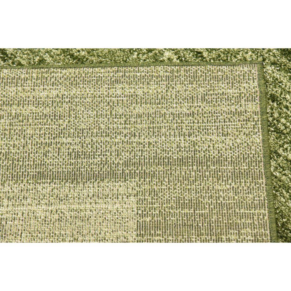 Light Green Rectangular Tufted Reversible Area Rug