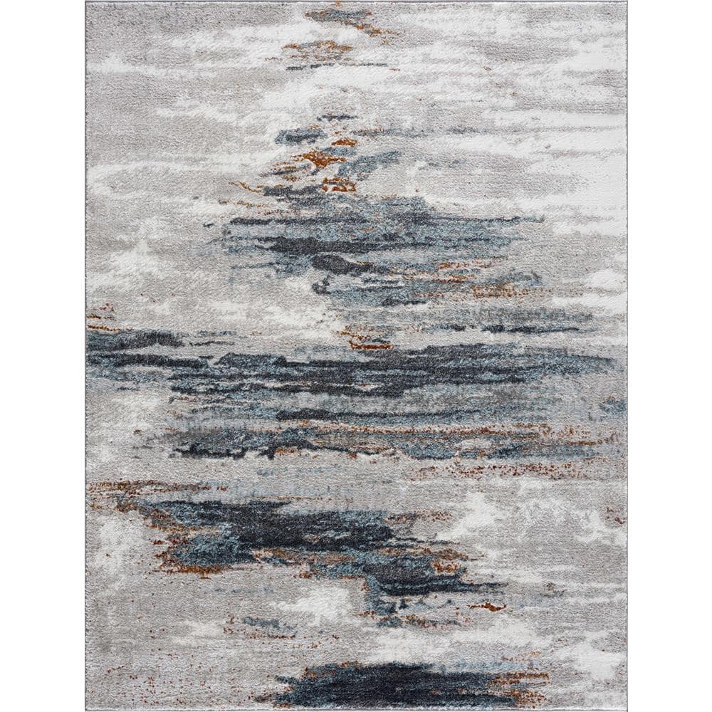 HAUTELOOM Liverpool 8 ft. X 10 ft. Colorful Area Rug LVP410771010