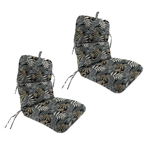 45 in. L x 22 in. W x 5 in. T Rectangular Outdoor Dining Chair Cushion in Maryland Driftwood (2-Pack)