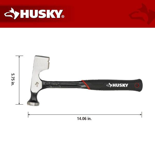 Husky Drywall Hammer With Metal Handle 99236 - The Home Depot