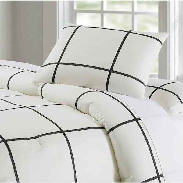 Kurt Windowpane Comforter Set