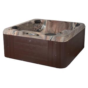 Osprey Harmony LS 6-Person 50-Jet, 86-Port Lounger 240V Hot Tub with Bluetooth Stereo, Stainless Steel Jets and Heater