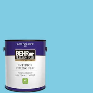 1 gal. #P490-3 Big Chill Ceiling Flat Interior Paint