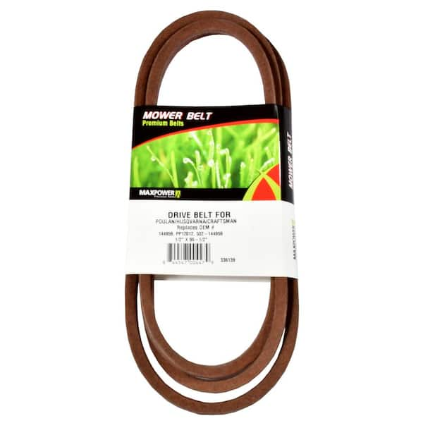 Replacing drive belt best sale on husqvarna riding mower