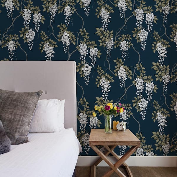 Wisteria Color Fabric, Wallpaper and Home Decor