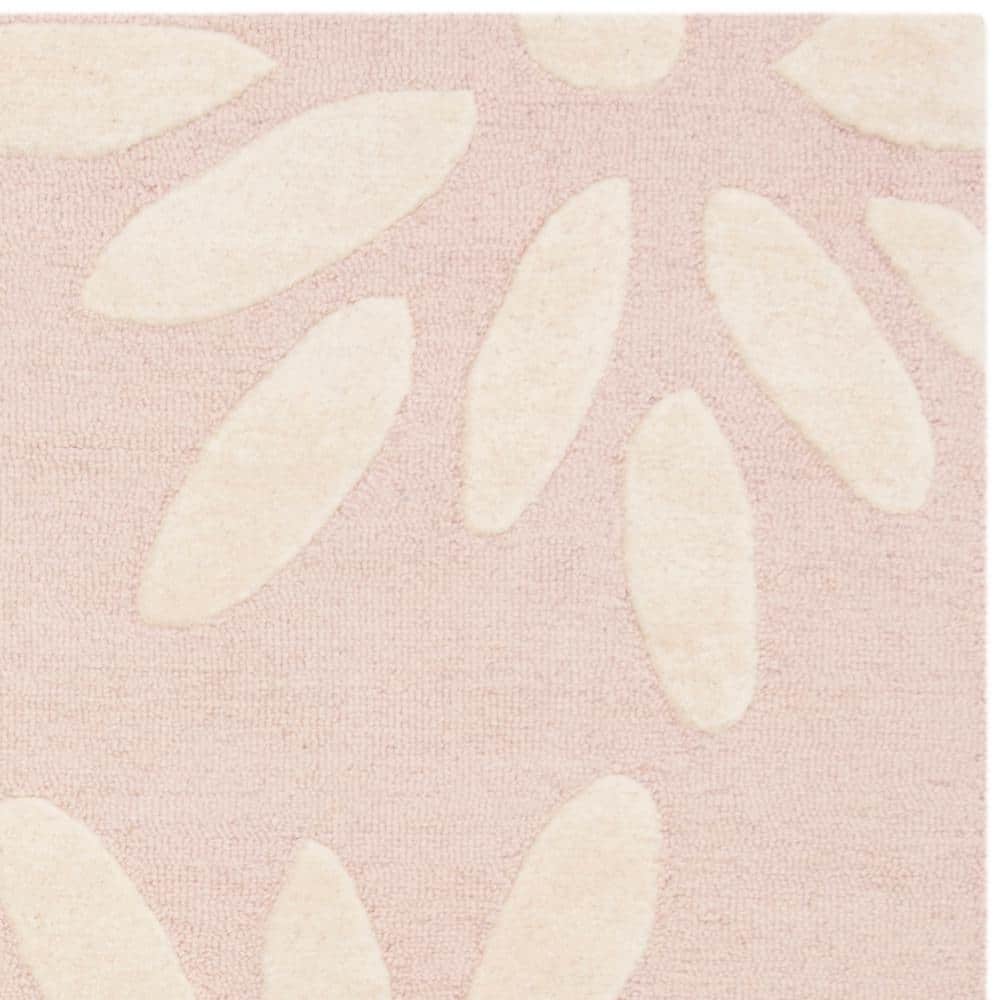 Ivory Whimsy Hand-Tufted Wool Kids' Playroom Rug 5' x 7'