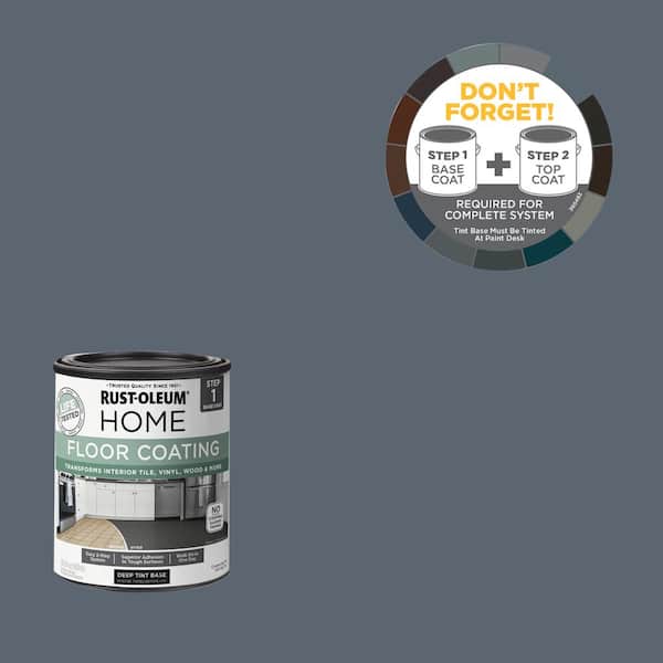 1 qt. Gunmetal Interior Floor Base Coating