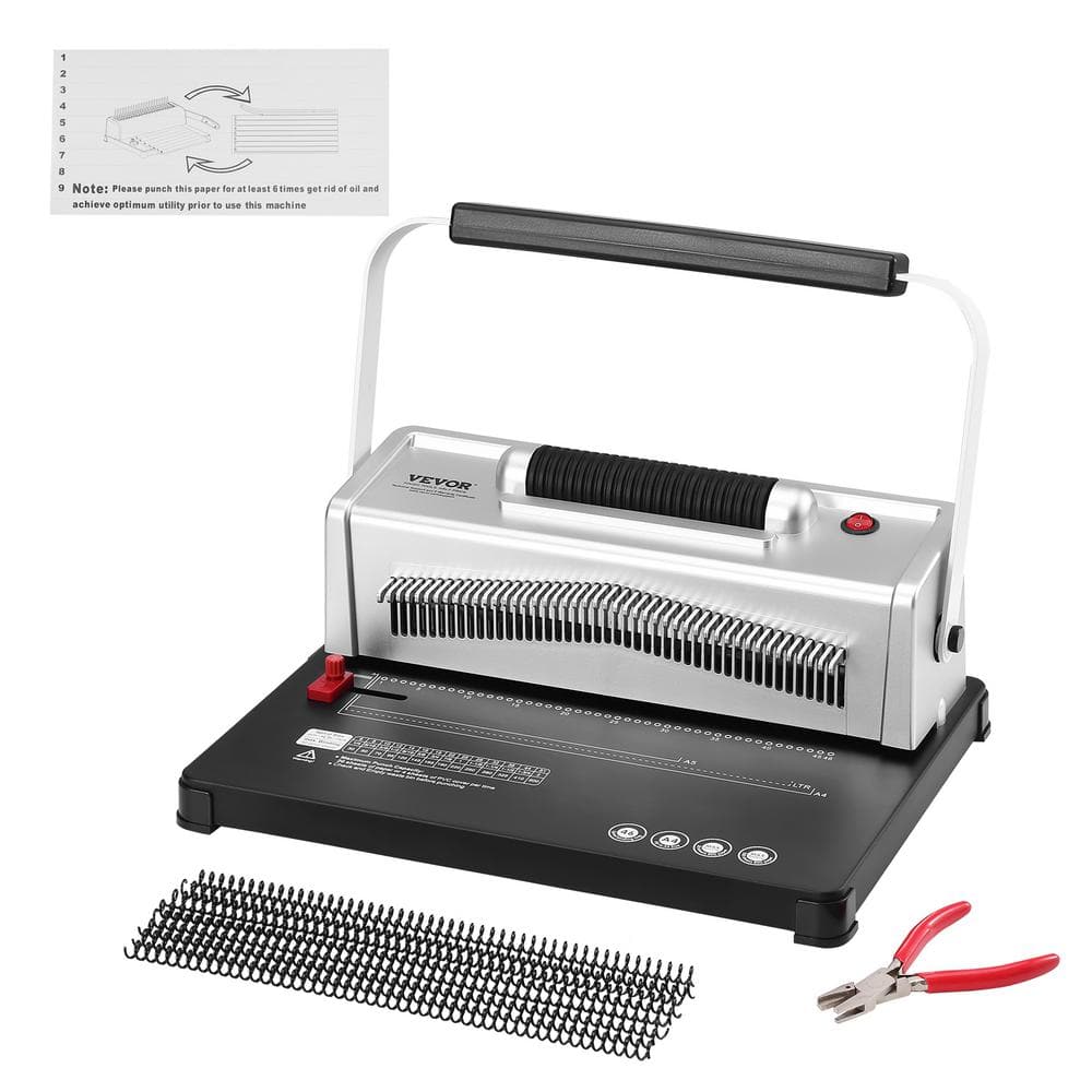 VEVOR Coil Spiral Binding Machine 100 Piece