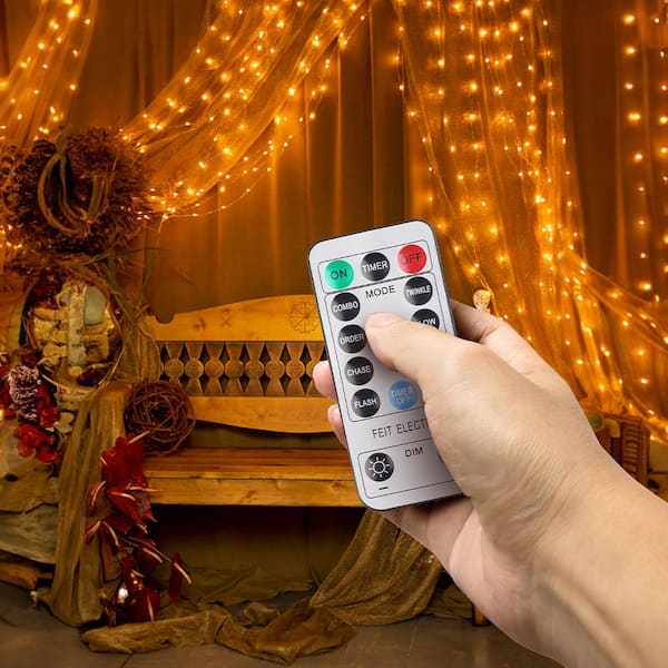 Indoor string deals lights with remote