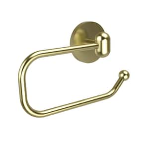 Tango Collection European Style Single Post Toilet Paper Holder in Satin Brass