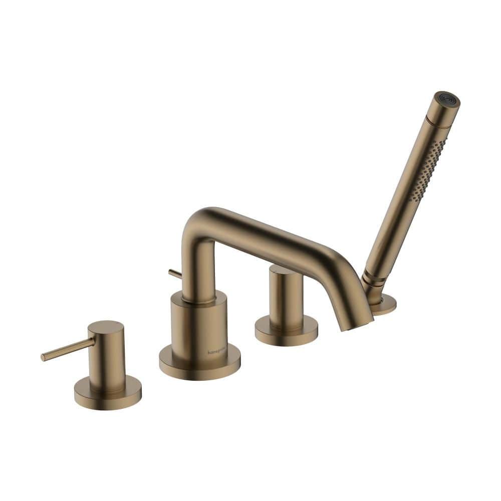 Hansgrohe Tecturis S 2-Handle Deck-Mount Roman Tub Faucet with