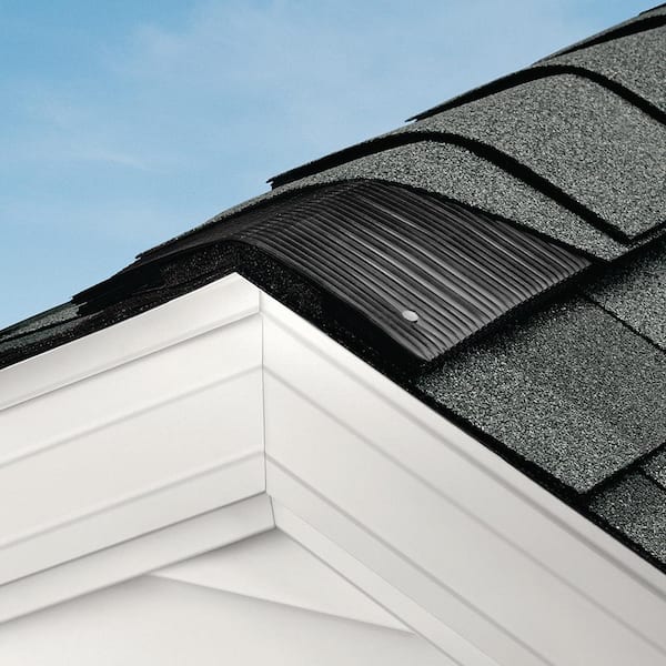 Owens Corning - VentSure Sky Runner LTE 14.5 in. x 360 in. Rolled Ridge Vent in Black
