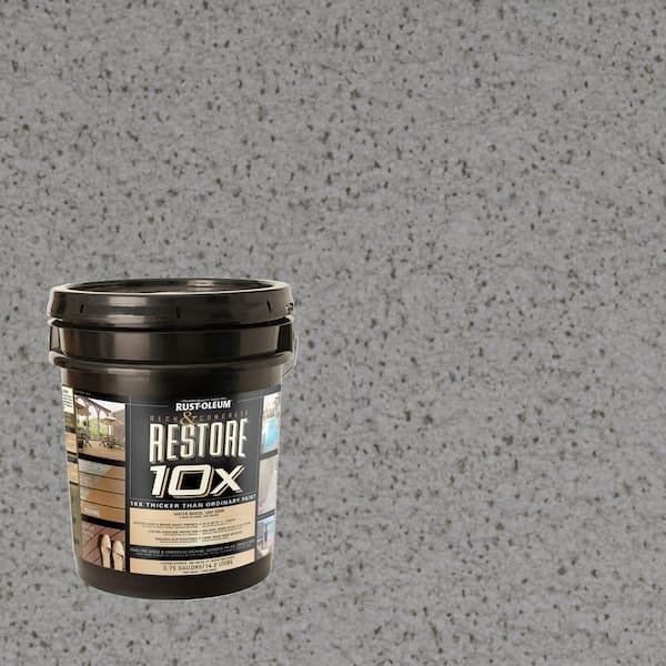 Rust-Oleum Restore 4-gal. Gainsboro Deck and Concrete 10X Resurfacer