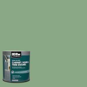 1 qt. #M400-5 Baby Spinach Semi-Gloss Enamel Interior/Exterior Cabinet, Door & Trim Paint