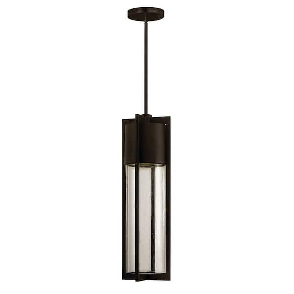 Shelter Medium 1-Light Buckeye Bronze Outdoor Hanging Lantern