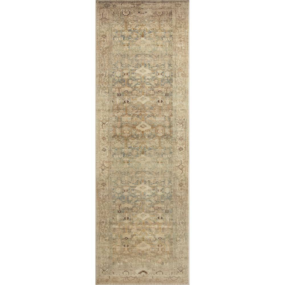 Margot Antique Sage Rectangular Stain-Resistant Synthetic Rug