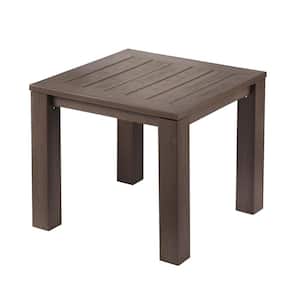 Tacana Square All Weather Faux Wood Outdoor Bistro Table