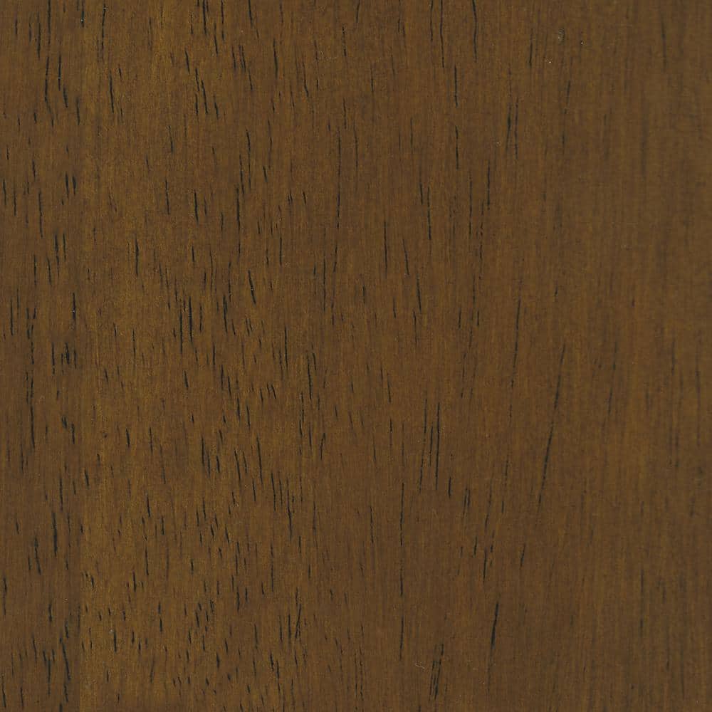 Carmel Faux Leather Upholstered Bedroom Bench with Walnut Wood Base
