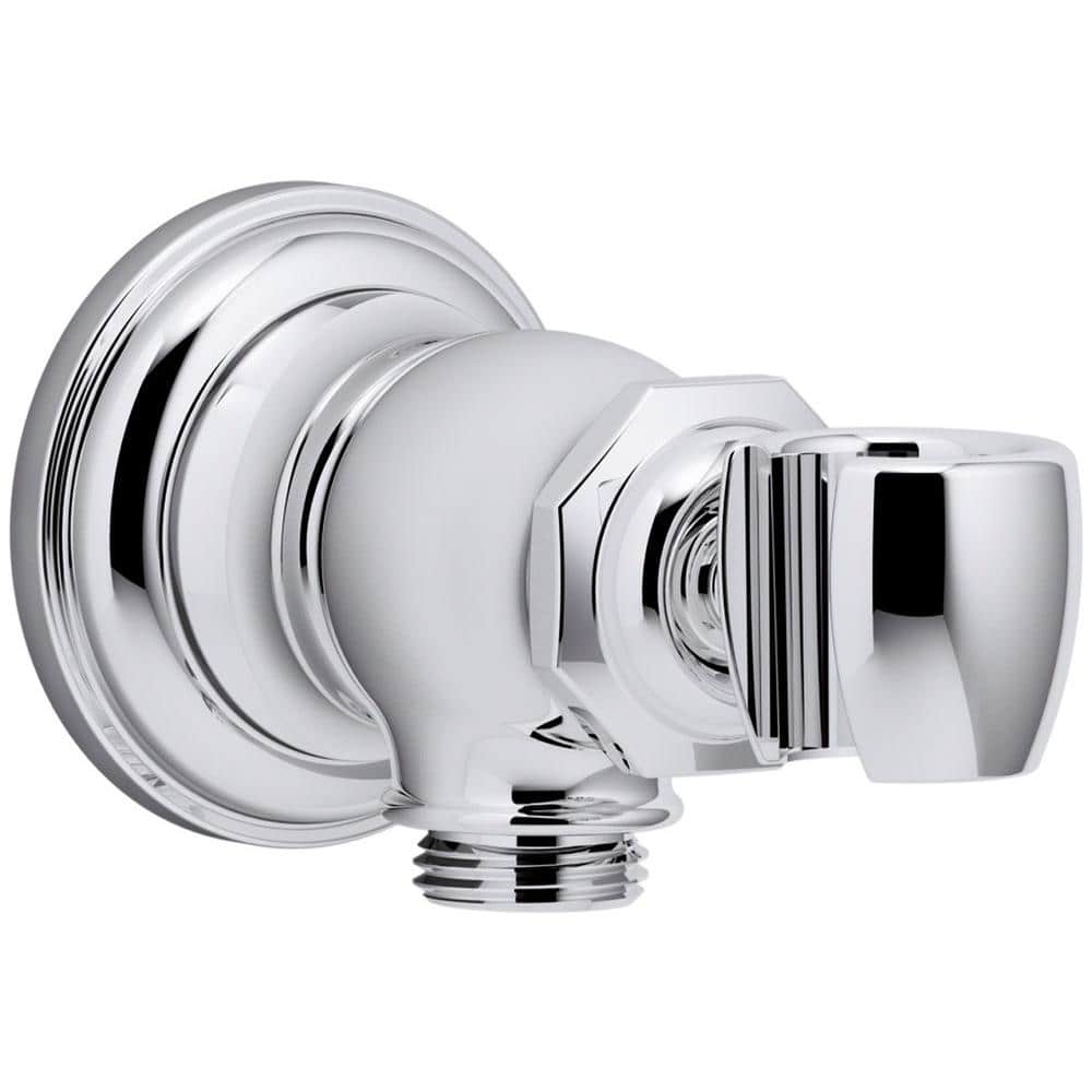 Polished Chrome Kelica All Brass Wall Mount Supply Elbow For Hand Shower Polished Chrome Kelica All Brass Wall Mount Supply Elbow For Hand Shower