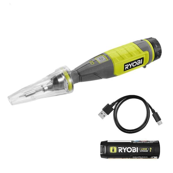 USB Lithium Soldering Pen Kit with 2.0 Ah Lithium-ion Rechargeable Battery and Charging Cable