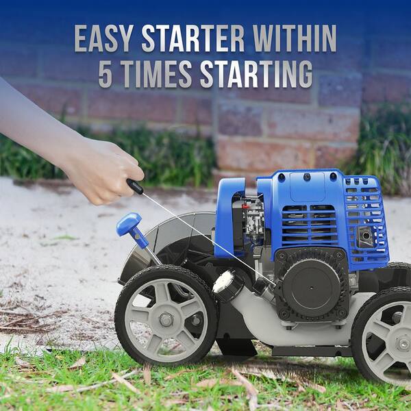 thumbnail interactive-video image 1 of WILD BADGER POWER 31cc 4-Cycle Walk-Behind Lawn Edger With Metal Blade 1 of 2