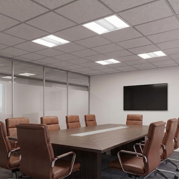 Maxlite 2X2 White Integrated LED Troffer Retrofit Kit 20/25/30W