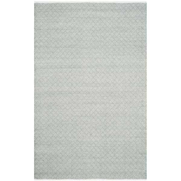 SAFAVIEH Boston Grey 9 ft. x 12 ft. Geometric Area Rug