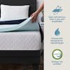 Lucid Comfort Collection 2 in. Gel and Aloe Infused Memory Foam Topper -  Twin HDLU20TT30GT - The Home Depot